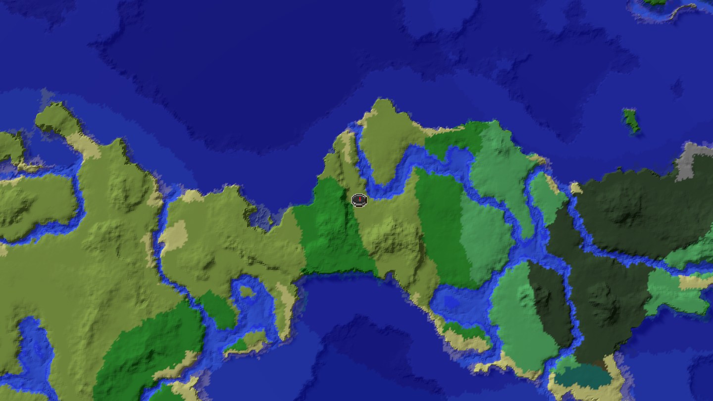 Aerial Minecraft seed map — The Desolate Peaks [4983084293043635530 @ (2273, -2178)]