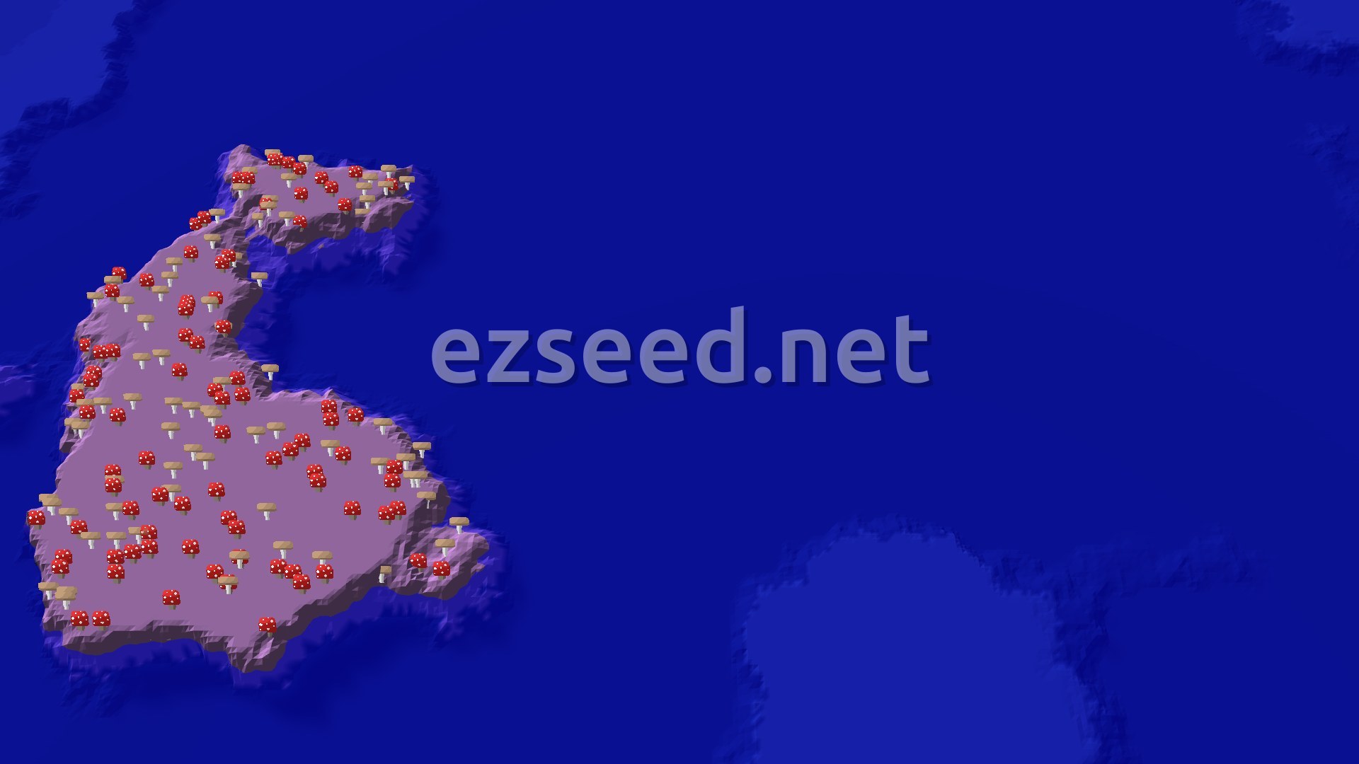 Aerial Minecraft seed map — Spawn in a Forest, Near a Trio of Jungle Biomes