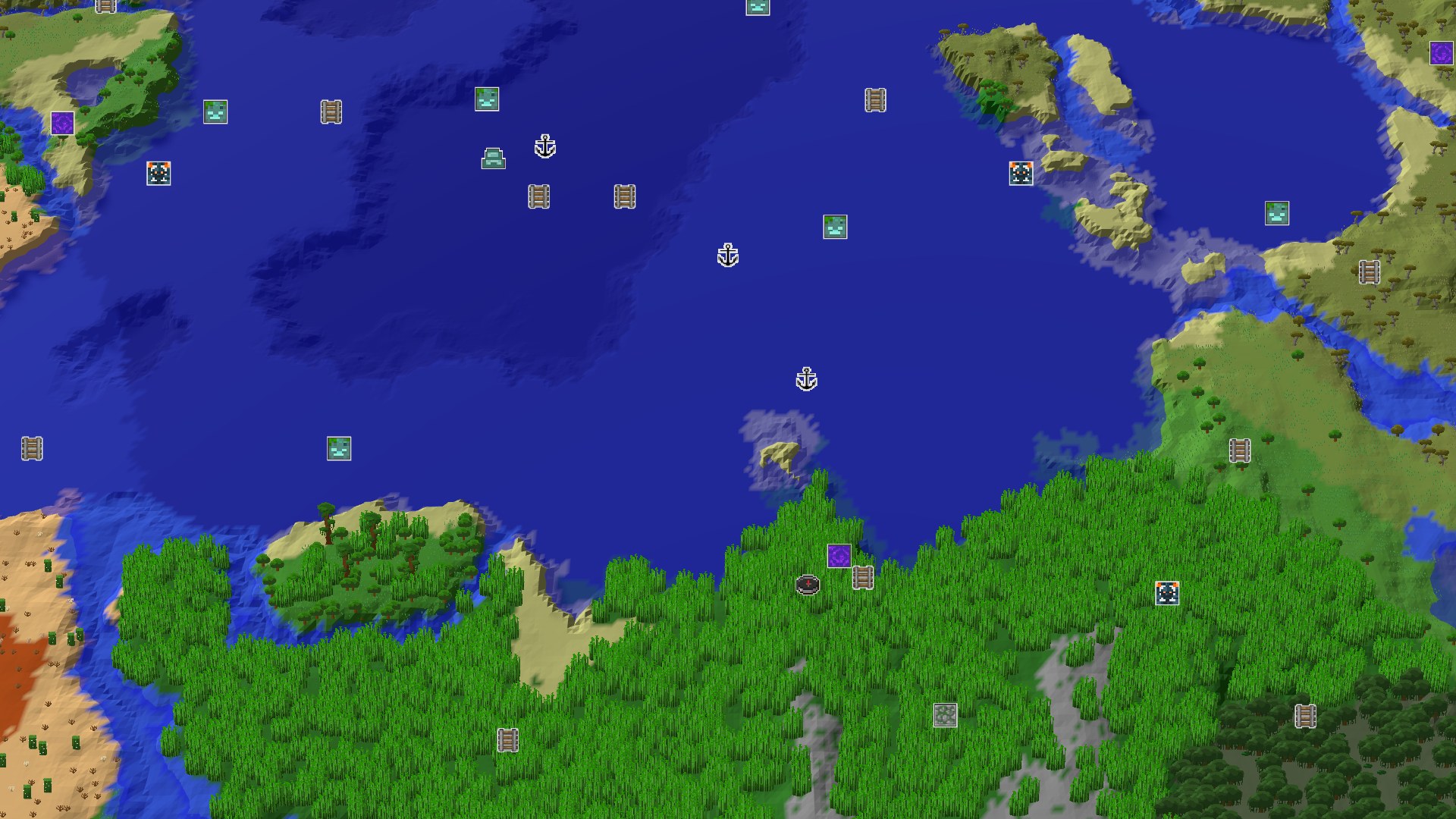 Minecraft spawn on seed 7147262905947728962