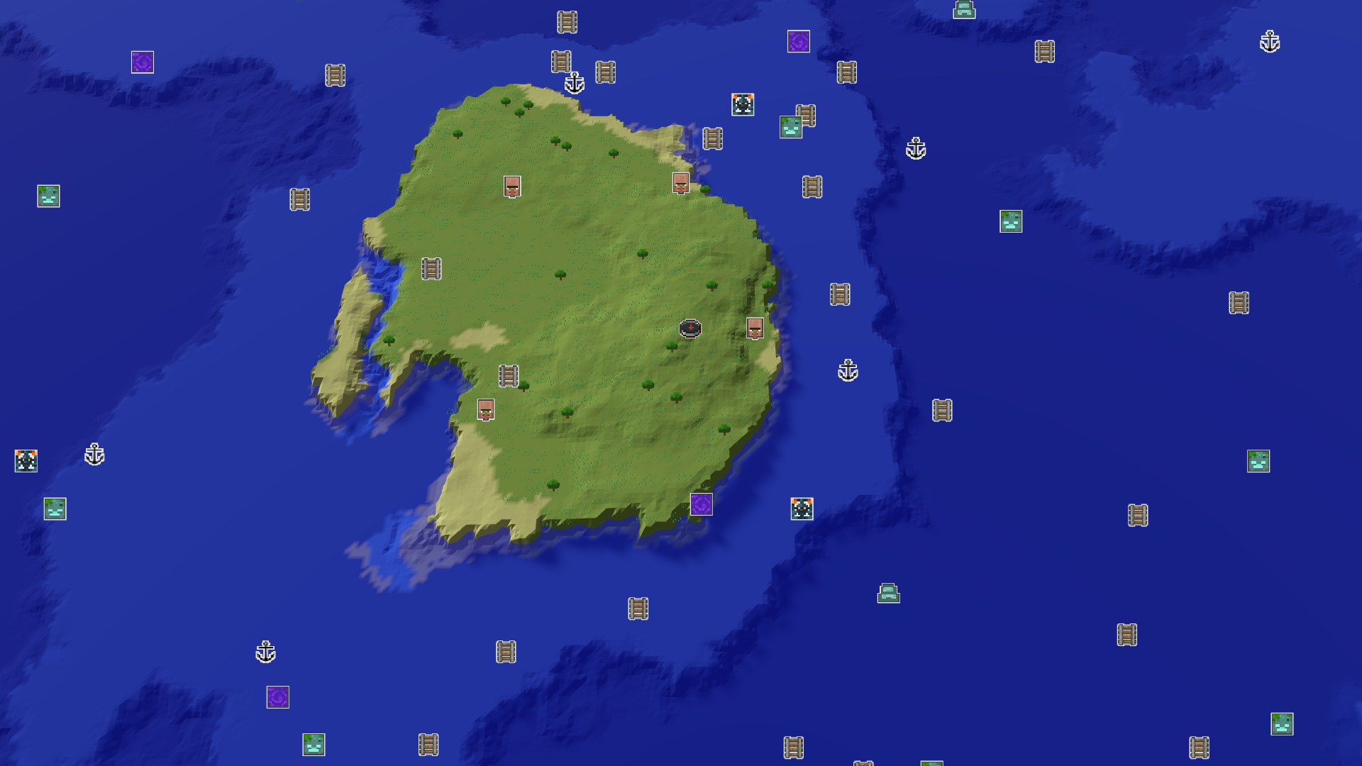 Minecraft spawn on seed 95920844204830198