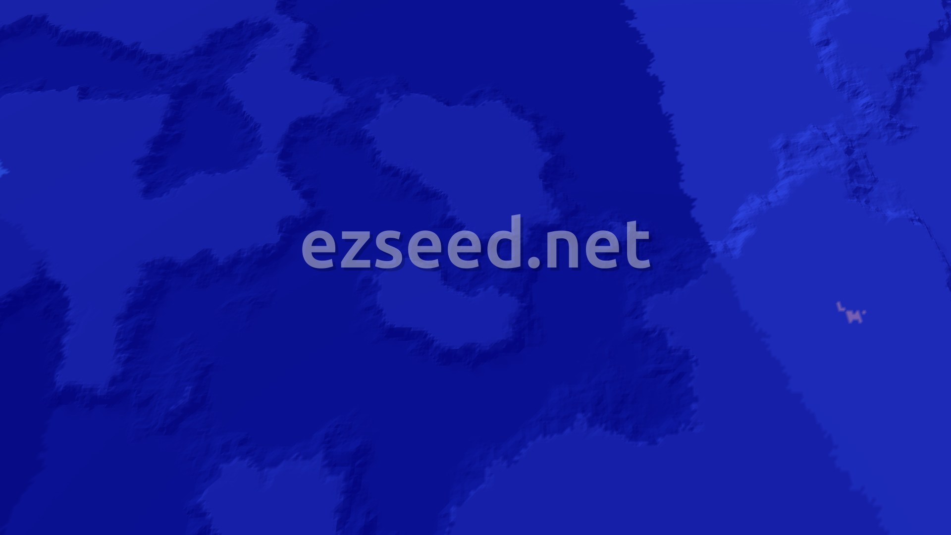Aerial Minecraft seed map — Mangrove Swamp Spawn with Nearby Trial Chambers