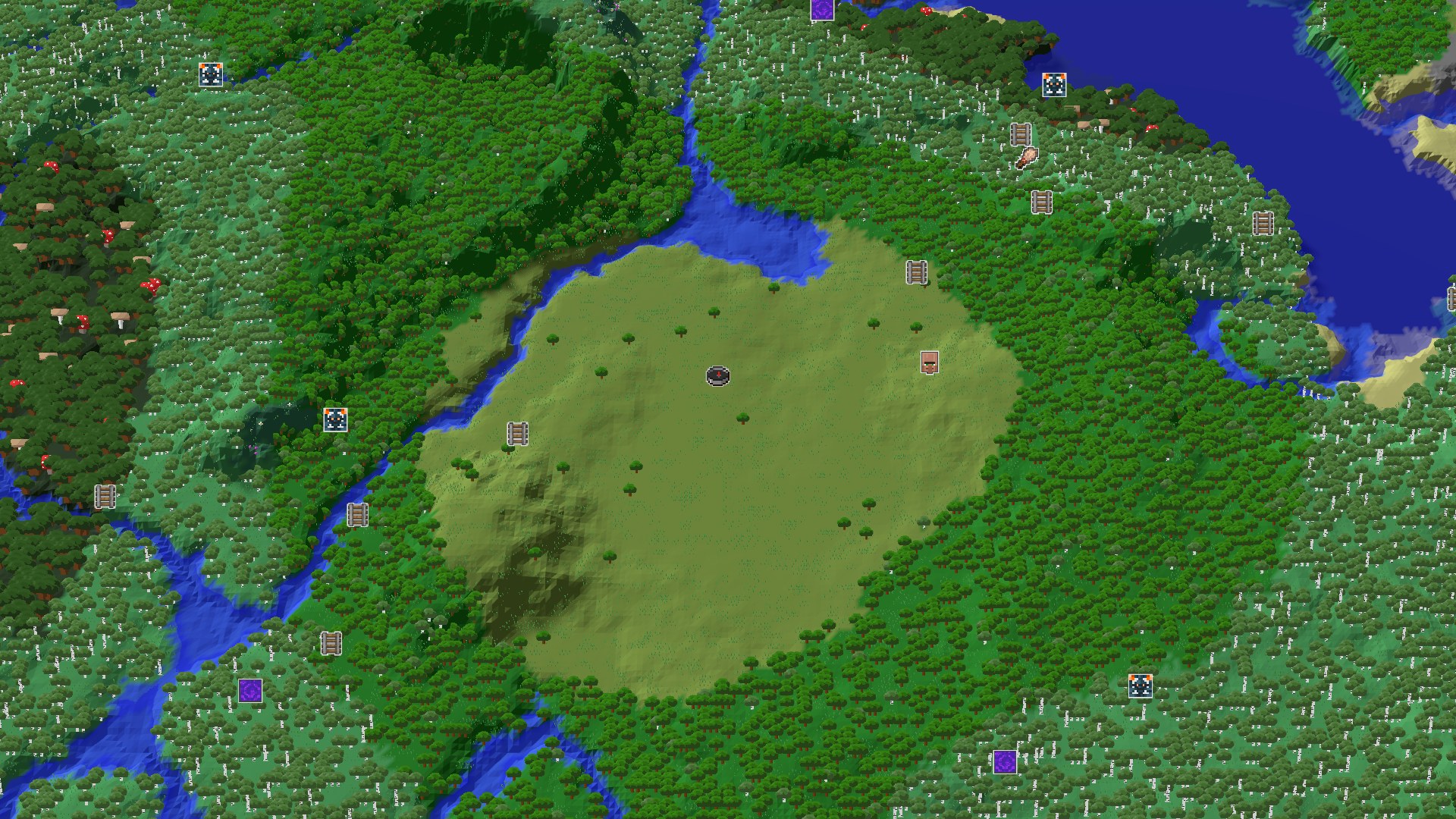 Minecraft spawn on seed -5065692090053011518
