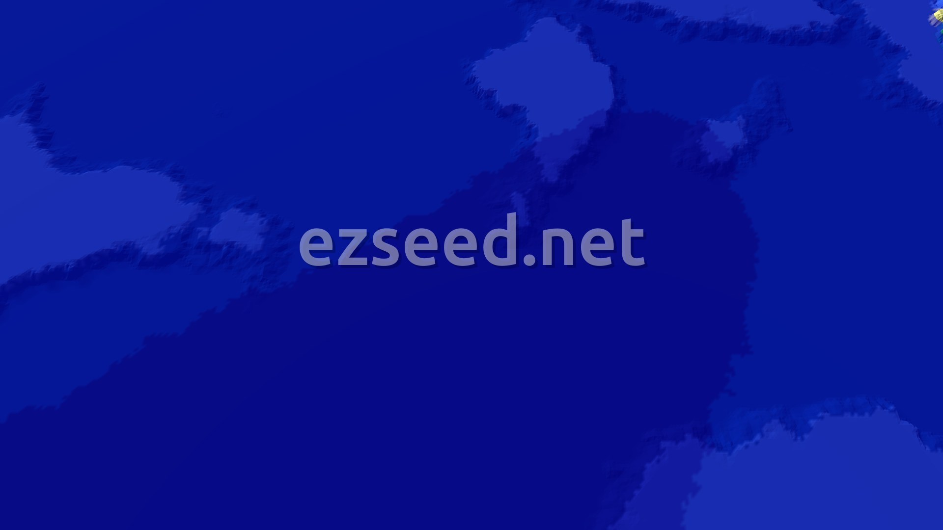 Aerial Minecraft seed map — A Long Walk to the Best Structures